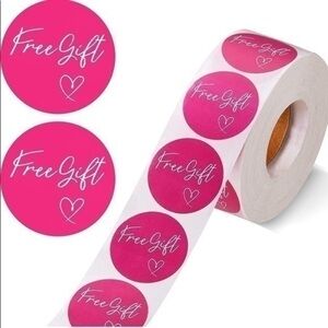 150- 1.5inch free gift stickers